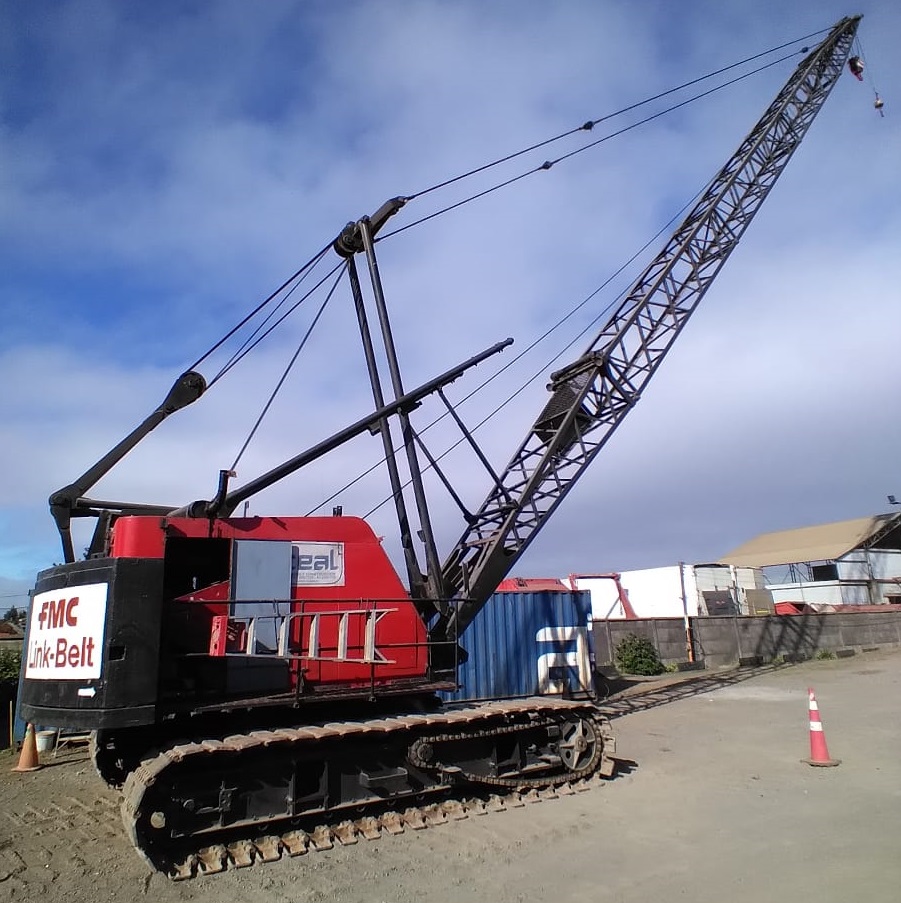 Grúa oruga pluma celosía 60 Ton